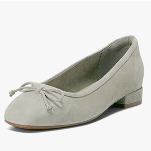 Rockport Sadie Ballet Shoe 7.5M Stone Moss Color
